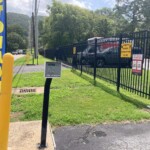 keypad access to front gate at Storage Sense on Green Cove Circle in Huntsville AL