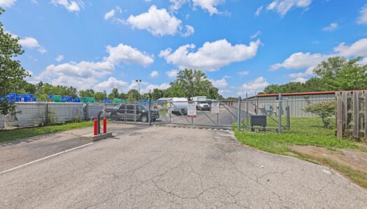 keypad access to gated entrance to Storage Sense in Flint MI