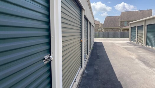 drive-up storage units at Storage Sense on Taylor Lane in Owens Cross Roads AL