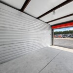 open drive-up storage unit at Storage Sense in Bonaire GA