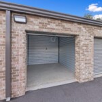 open drive-up storage unit at Storage Sense in Jefferson GA