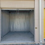 open drive-up storage unit at Storage Sense in Salisbury, MD