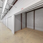 open temperature-controlled storage unit at Storage Sense in Jefferson GA
