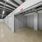 open temperature-controlled storage unit at Storage Sense on Ruccio Way in Lexington KY