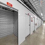 open temperature-controlled storage unit at Storage Sense on Ruccio Way in Lexington KY