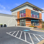 outside of office building at Storage Sense on Feagin Mill Road in Warner Robins, GA