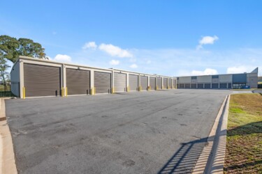 oversized drive-up storage units at Storage Sense in Troutman, NC