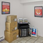 packing supplies sold in storage office at Storage Sense on Pecos Street in Denver, CO