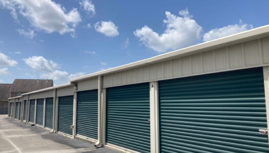 drive-up storage units at Storage Sense on Taylor Lane in Owens Cross Roads AL