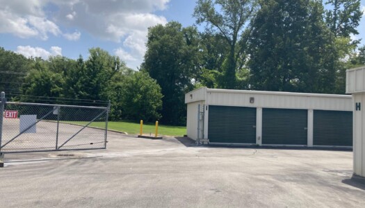 secure gate access at Storage Sense on Taylor Lane in Owens Cross Roads AL
