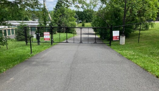 Secure entry gate