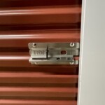 latch on climate-controlled storage units