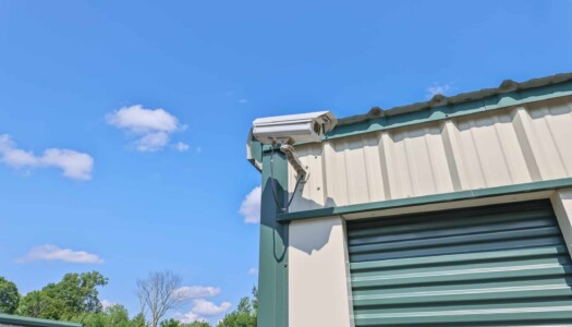security camera at Storage Sense in Howell MI