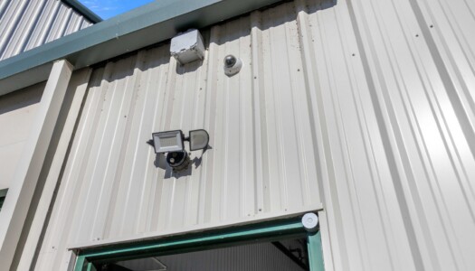security camera at Storage Sense in Pooler, GA