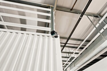 security cameras at Storage Sense in Troutman, NC