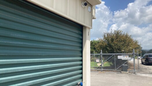 security camera at Storage Sense on Taylor Lane in Owens Cross Roads AL