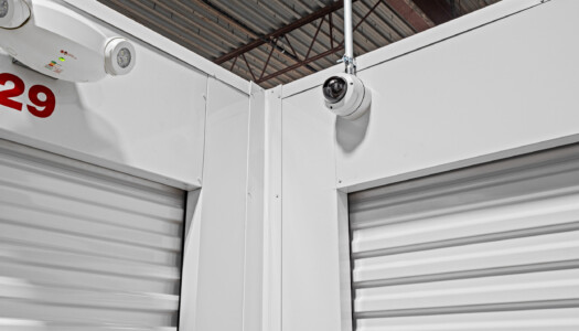security cameras inside Storage Sense in Fairborn OH