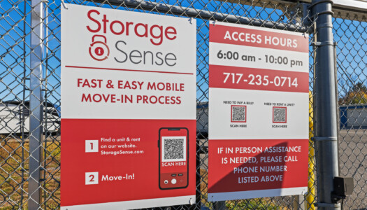 self-service rental instructions for Storage Sense in New Freedom, PA