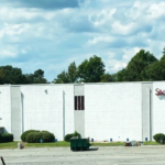 Storage facility with ndoor climate-controlled storage units