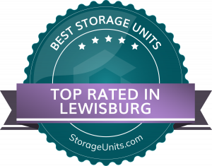 Storage Sense Top Rated in Lewisburg Badge
