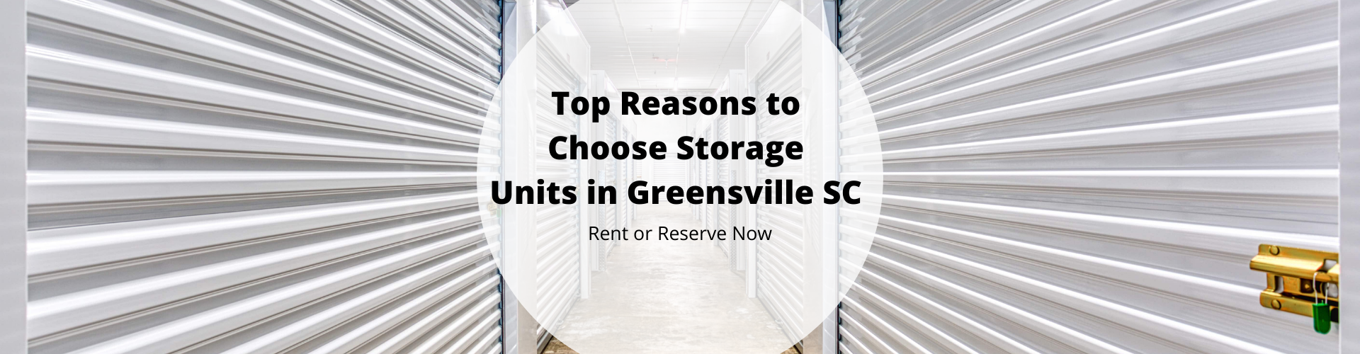 Storage Units in Greenville SC