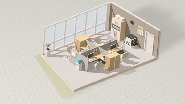 Large 20x65 Office