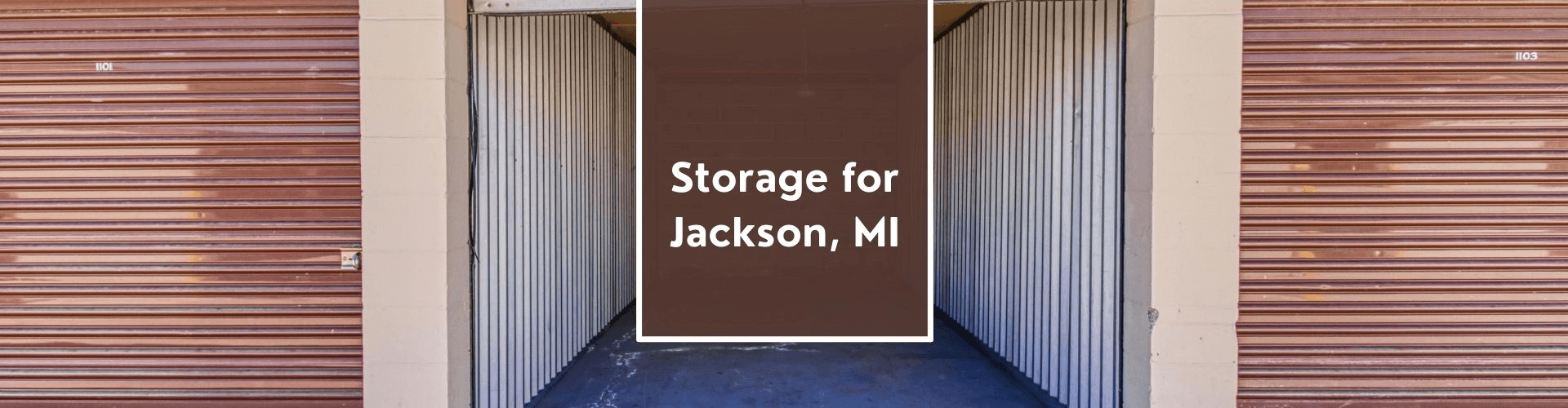 storage Jackson MI
