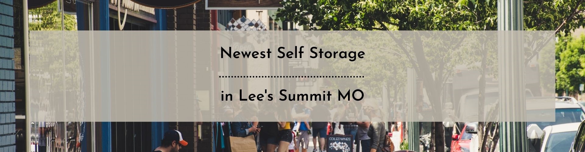 self storage Lee's Summit MO