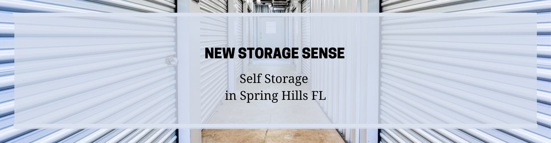 Self Storage Spring Hills FL