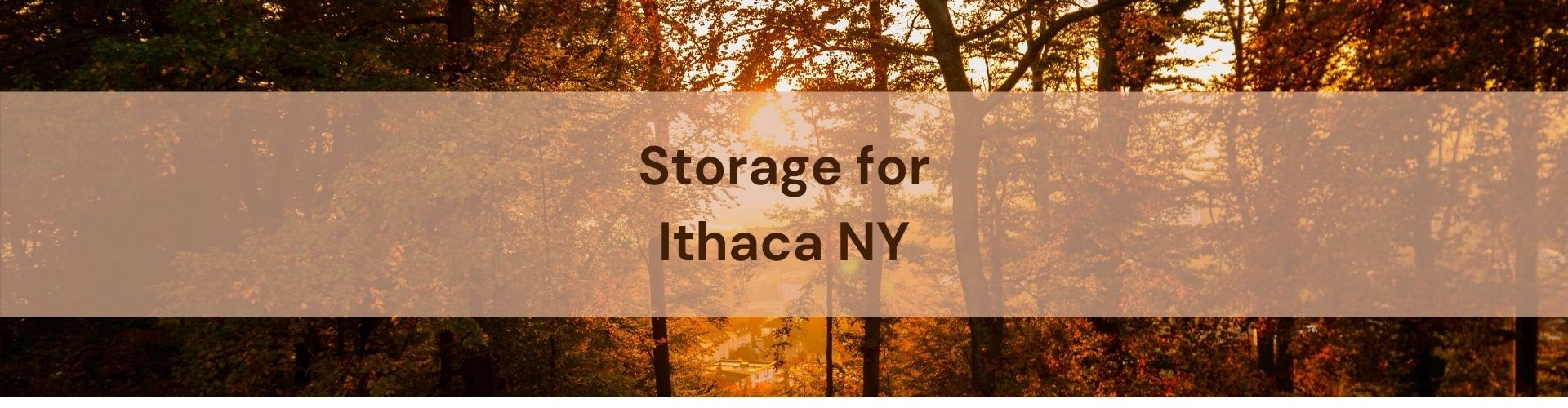 Storage Ithaca NY