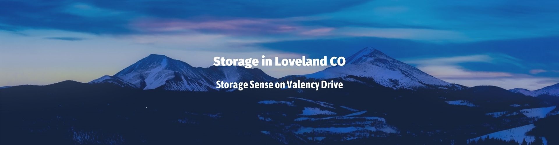 Storage Loveland CO