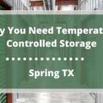 Temperature Controlled Storage Spring TX